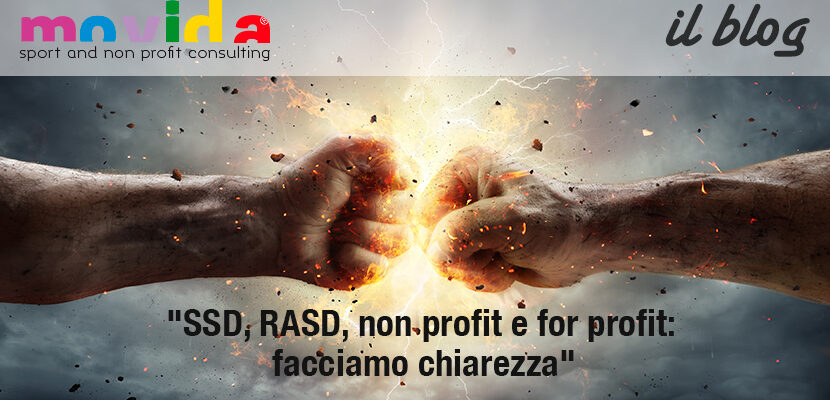 SSD, RASD, non profit e for profit: facciamo chiarezza